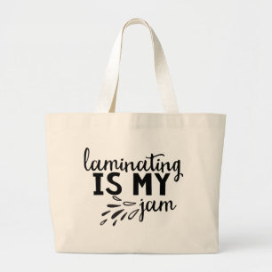 Tote Grande Laminar é meu doce! O bolsa