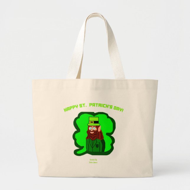 Tote Grande Leprechaun Magic Jumbo Bolsa (Frente)