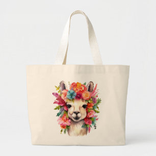 Tote Grande Llama Jumbo Bolsa