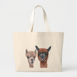 Tote Grande Llama Jumbo Bolsa
