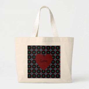 Tote Grande Love Pattern Jumbo Bolsa