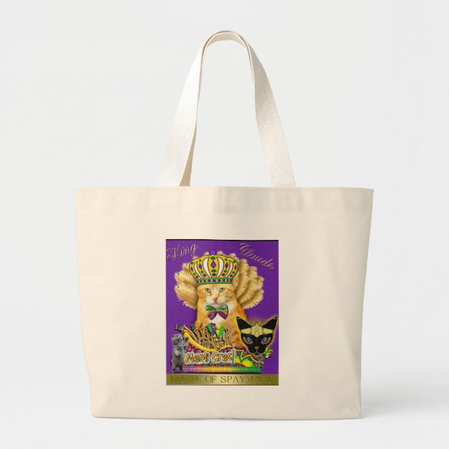 Tote Grande Mardi Gras Claude Bolsa (Frente)