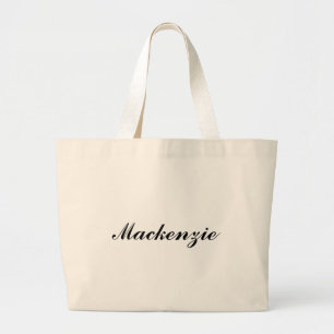 Tote Grande Mini Bolsa de Lona, Pequena Bolsa Personalizada, P