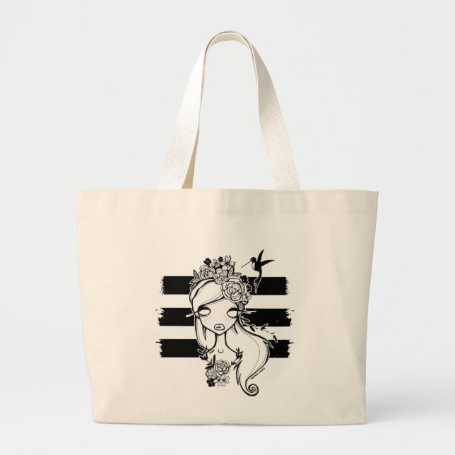 Tote Grande Natureza-ish da mãe, o bolsa enorme (Frente)