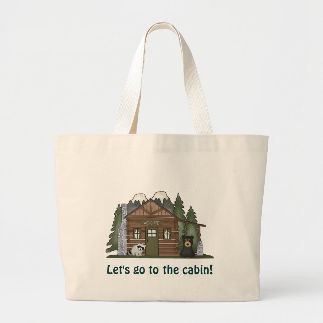 Tote Grande O bolsa Cabine-Enorme do registro (Frente)