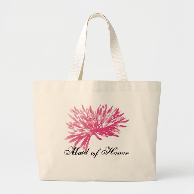 Tote Grande O bolsa da madrinha de casamento (Frente)