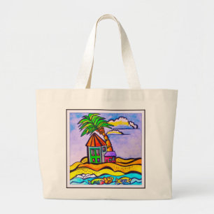 Tote Grande O bolsa da praia das casas de Barbados