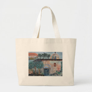 Tote Grande O bolsa das canvas de Shalom Israel