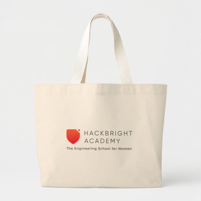 Tote Grande O bolsa de Hackbright (Frente)