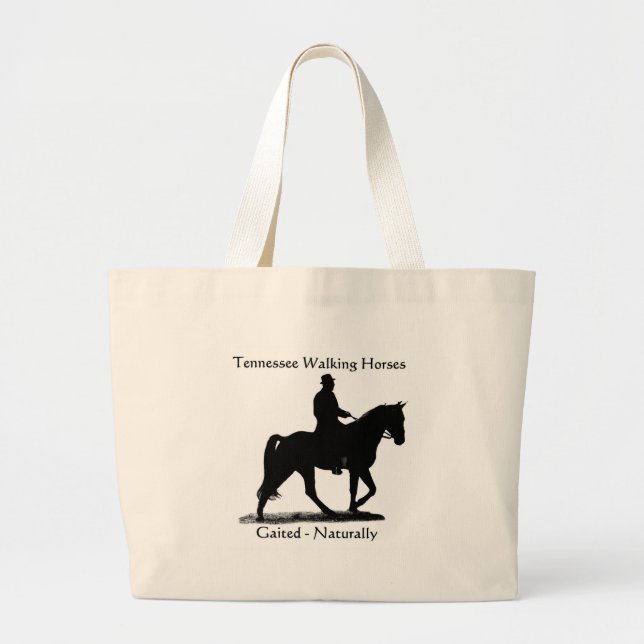 Tote Grande O bolsa de passeio do cavalo de Tennessee (Frente)