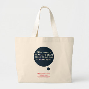 Tote Grande O bolsa diagonal inconsciente