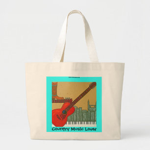 Tote Grande O bolsa do amante de música country