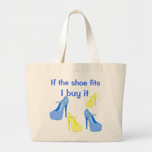 Tote Grande O bolsa do design dos calçados do salto alto