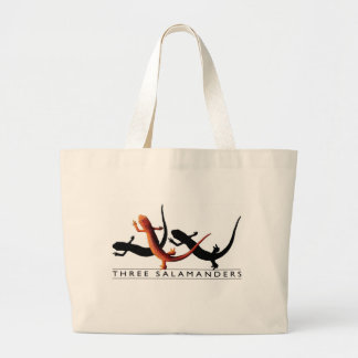 Tote Grande O bolsa do Dois-Tom de três salamandras