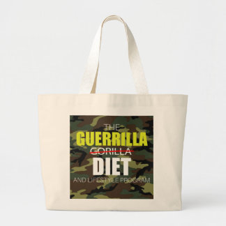 Tote Grande O bolsa do jumbo da dieta da guerrilha