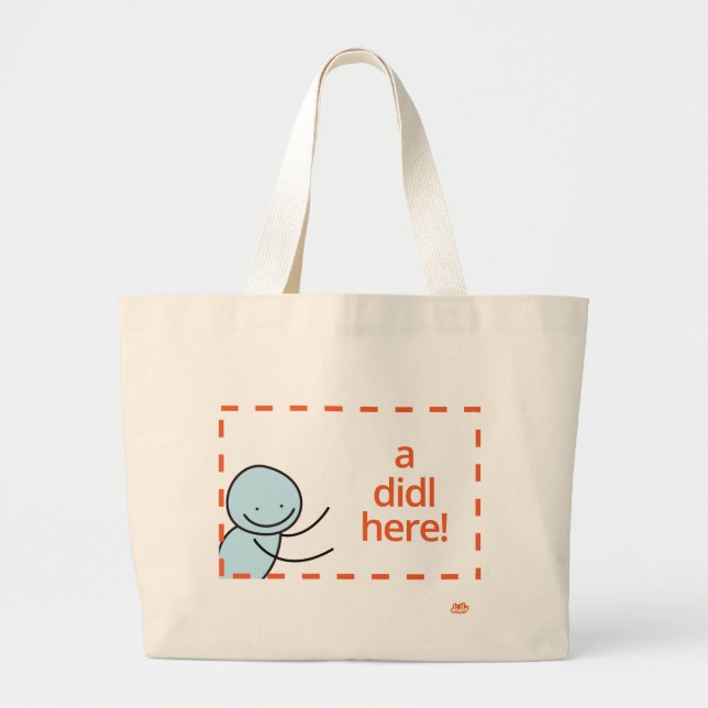 Tote Grande O bolsa do jumbo de Didlr (Frente)