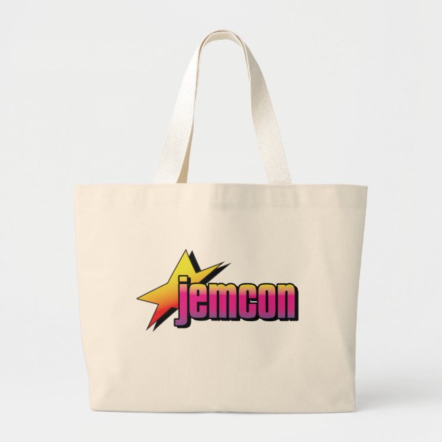 Tote Grande O bolsa do jumbo de JemCon (Frente)