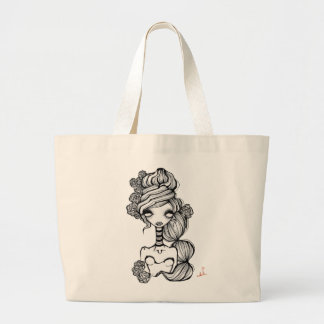 Tote Grande O bolsa do jumbo do Doily