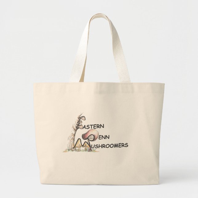 Tote Grande O bolsa do jumbo do logotipo de EPM (Frente)