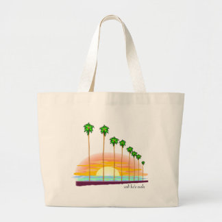 Tote Grande O bolsa do por do sol de Cali