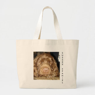 TOTE GRANDE O BOLSA DO SPANIEL DE SUSSEX