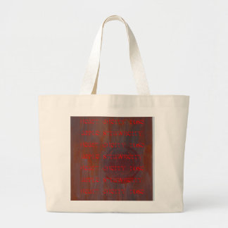 Tote Grande O bolsa do VERMELHO da comida e das coisas