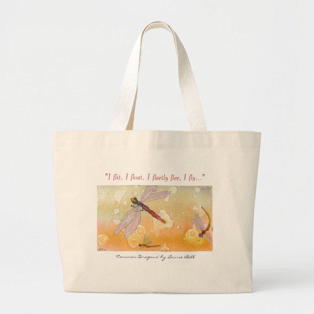 Tote Grande "O bolsa dos dragões comuns" (Frente)