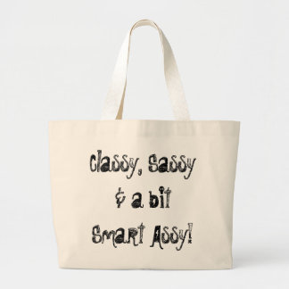 Tote Grande O bolsa elegante, Sassy, esperto do Assy