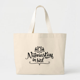 Tote Grande O bolsa engraçado das citações de Namaste