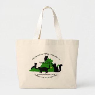 Tote Grande O bolsa feroz do jumbo dos gatos de RVA