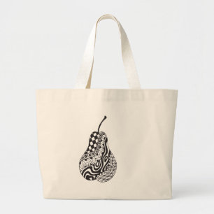 Tote Grande o bolsa modelado da pera