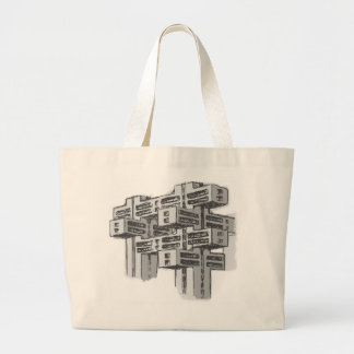 Tote Grande O bolsa modernista do esboço da arquitetura do