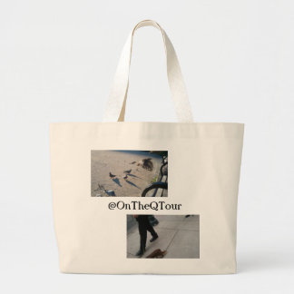 Tote Grande O bolsa reusável multifacetado de OnTheQTour