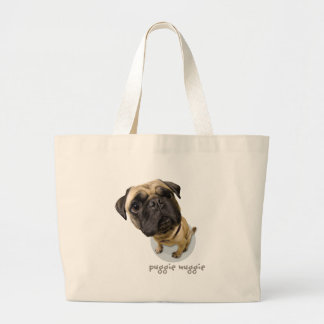 Tote Grande O bolsa seu Pug!