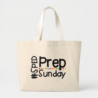 Tote Grande O bolsa #SPEDPrepSunday