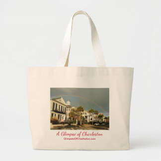 Tote Grande O bolsa sul do arco-íris da bateria