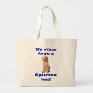 Tote Grande O bolsa - 'um Spinone do meu outro cão demasiado!