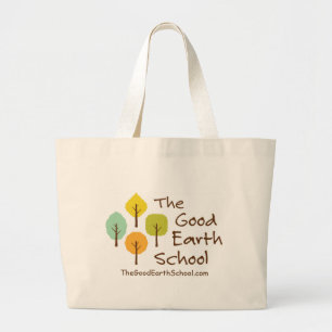 Tote Grande O bom bolsa do jumbo da escola da terra