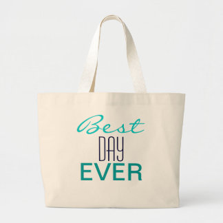 Tote Grande O MELHOR DIA que Wedding NUNCA o BOLSA