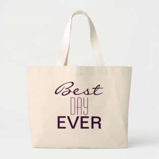 Tote Grande O MELHOR DIA que Wedding NUNCA o BOLSA