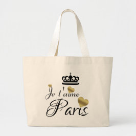Tote Grande "Paris" Jumbo BOLSA