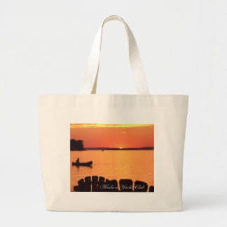 Tote Grande Por do sol canadense….A bolsa de praia do yacht