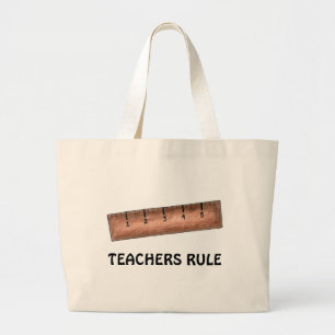 Tote Grande Professores Regra Ensinando Bolsa de Professora de