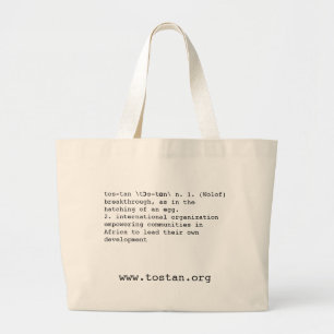 Tote Grande Que é Tostan? O bolsa