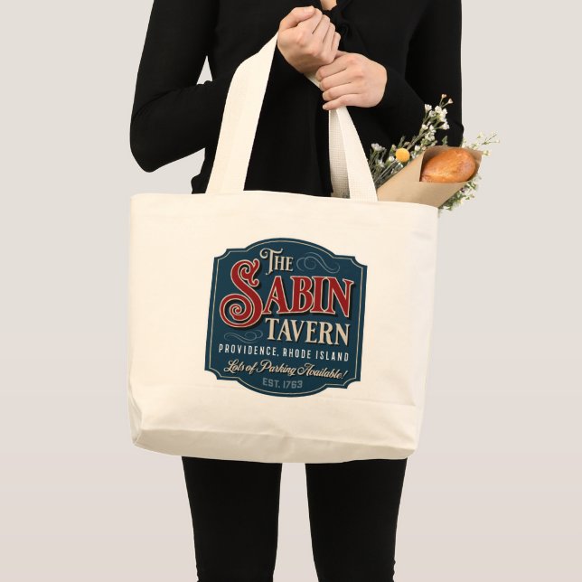 Tote Grande Sabin Tavern - Bolsa Jumbo! (Frente (produto))