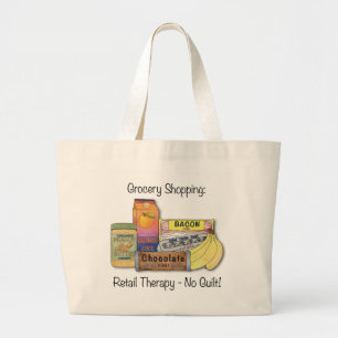 Tote Grande Saco de Bolsa da Grocery reutilizável com senso de