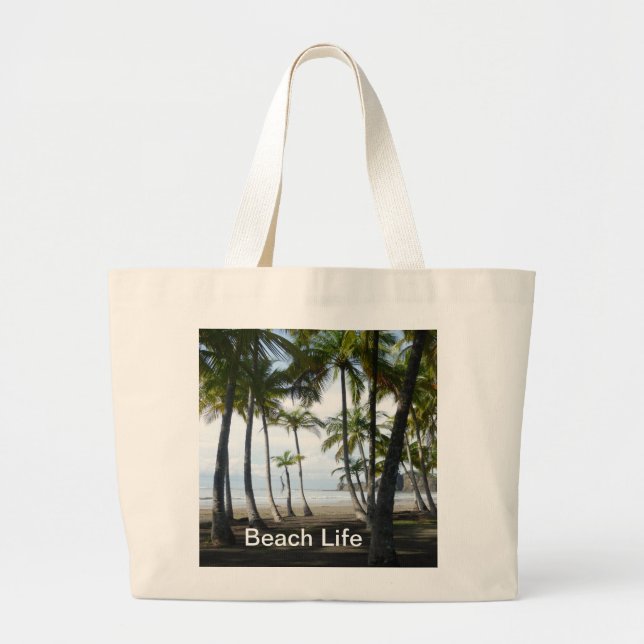 Tote Grande Sámara Beach Jumbo Bolsa (Frente)