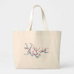 Tote Grande Smith Lake Alabama Bolsa