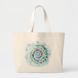 Tote Grande Susea Blu Studios Earth Day Comprando Bolsa