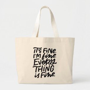 Tote Grande Tudo é Bolsa amarrado